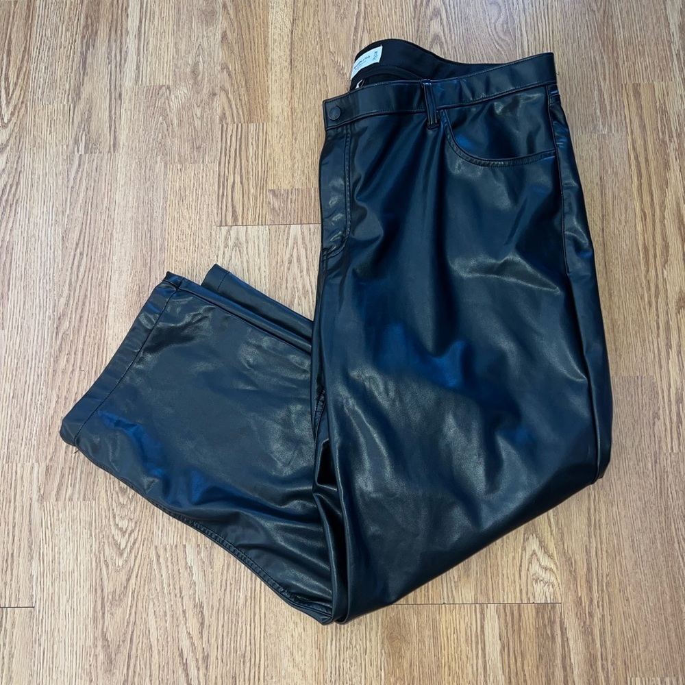 Abercrombie Leather Pants